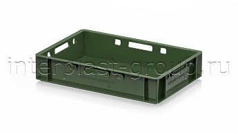 Ящик для мяса и колбасных изделий Е-1 зеленый в Усть-Куте