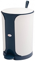 Контейнер для мусора Sтилъ с педалью 7 л синий 7 синий в Усть-Куте Контейнер для мусора Sтилъ с педалью 7 л синий 7 синий в Усть-Куте