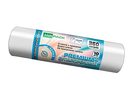 Мешки для мусора 360 л, белые, в рулоне 10 шт., ПВД 65 мкм, 1400х1000 мм, PREMIUM+, 3601015302 в Усть-Куте Мешки для мусора 360 л, белые, в рулоне 10 шт., ПВД 65 мкм, 1400х1000 мм, PREMIUM+, 3601015302 в Усть-Куте