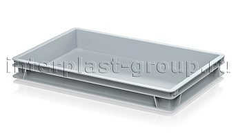 Ящик для полуфабрикатов сплошной серый в Усть-Куте