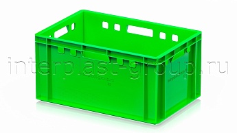 Ящик для мяса и колбасных изделий Е-3 светло-зеленый в Усть-Куте Ящик для мяса и колбасных изделий Е-3 светло-зеленый в Усть-Куте