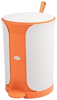 Контейнер для мусора Sтилъ с педалью 7 л оранжевый 7 оранжевый в Усть-Куте Контейнер для мусора Sтилъ с педалью 7 л оранжевый 7 оранжевый в Усть-Куте