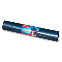 Мешки для мусора 240 л, черные, в рулоне 20 шт., ПВД 35 мкм, 1400х900 мм, PACLAN Big&Strong, 600823 в Усть-Куте