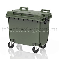 Контейнер для мусора 660 л зеленый 660 зеленый в Усть-Куте