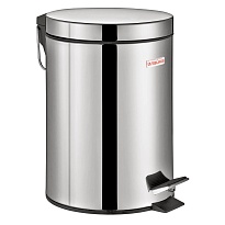 Ведро-контейнер для мусора (урна) с педалью LAIMA Classic, 3 л, со съемным внутренним ведром в Усть-Куте
