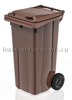 Мусорный контейнер 120 л коричневый 120 коричневый в Усть-Куте Мусорный контейнер 120 л коричневый 120 коричневый в Усть-Куте