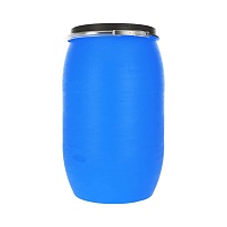 Бочка пластиковая 127 л с хомутом в Усть-Куте