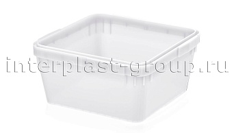 Куботейнер для меда и икры белый 12 литров в Усть-Куте