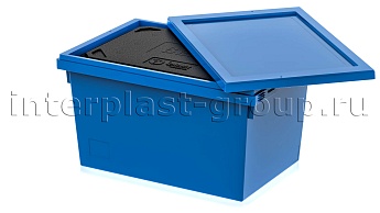 Изотермический контейнер KV 6432 в сборе с крышкой голубой в Усть-Куте