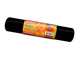Мешки для мусора 180 л, ароматизированные, черные, в рулоне 10 шт., ПВД, 80 мкм, 1100х930 мм, EXPORT, exp18010142 в Усть-Куте Мешки для мусора 180 л, ароматизированные, черные, в рулоне 10 шт., ПВД, 80 мкм, 1100х930 мм, EXPORT, exp18010142 в Усть-Куте
