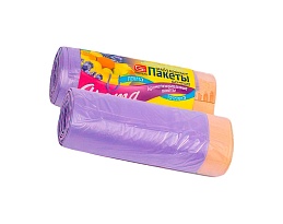 Мешки для мусора 35 л, ароматизированные, Лаванда, сиреневые, в рулоне 10 шт., ПНД, 12 мкм, 560х530 мм, GRIFON Aroma, 101-080 La в Усть-Куте Мешки для мусора 35 л, ароматизированные, Лаванда, сиреневые, в рулоне 10 шт., ПНД, 12 мкм, 560х530 мм, GRIFON Aroma, 101-080 La в Усть-Куте