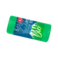 Мешки для мусора 20 л, биоразлагаемые, зеленые, в рулоне 30 шт., ПНД, 8 мкм, 500х400 мм, БИО, МБ2097 (МНБ 20-30ж) в Усть-Куте Мешки для мусора 20 л, биоразлагаемые, зеленые, в рулоне 30 шт., ПНД, 8 мкм, 500х400 мм, БИО, МБ2097 (МНБ 20-30ж) в Усть-Куте