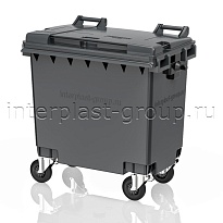 Мусорный контейнер 770 л серый 770 серый в Усть-Куте