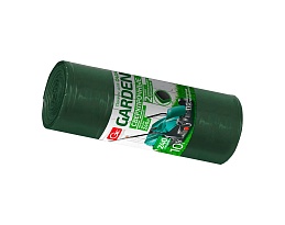 Мешки для мусора 240 л, двухслойные, зеленый, в рулоне 10 шт., ПВД 35 мкм, 1400х1100 мм, GRIFON PROFF GARDEN, 101-520 в Усть-Куте