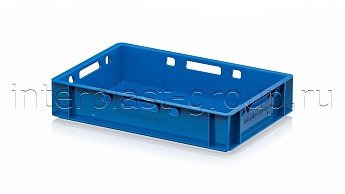 Ящик для мяса и колбасных изделий Е-1 голубой в Усть-Куте