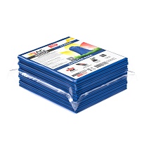 Мешки для мусора 160 л, синие, в пачке 10 шт., ПВД, 40 мкм, 900х1100 мм, i-Bag в Усть-Куте