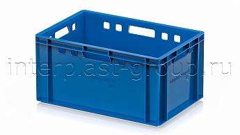 Ящик для мяса и колбасных изделий Е-3 голубой в Усть-Куте