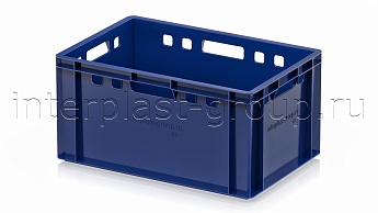 Ящик для мяса и колбасных изделий Е-3 темно-синий в Усть-Куте