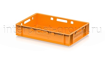 Ящик для мяса и колбасных изделий Е-1 оранжевый в Усть-Куте