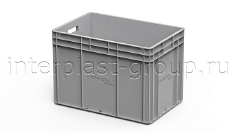 Евроконтейнер открытые ручки/сплошное дно в Усть-Куте